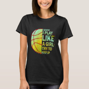 Girls Basketball T Shirt