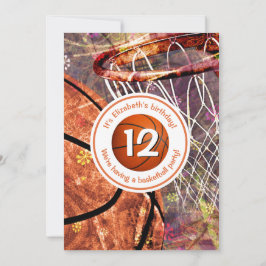 Girls basketfest inbjudningar