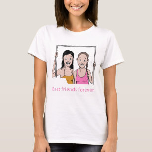Girls bästa vän t shirt