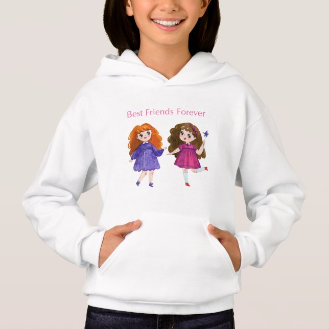 Girls bästa vän t shirt (Framsida)