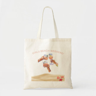 Girls Beach Helg Tote Bag Tygkasse