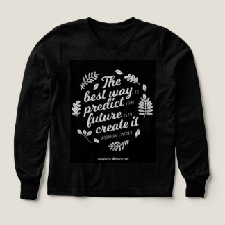 Girls Bella+Canvas Tri-blend-Långärmad Shirt på T