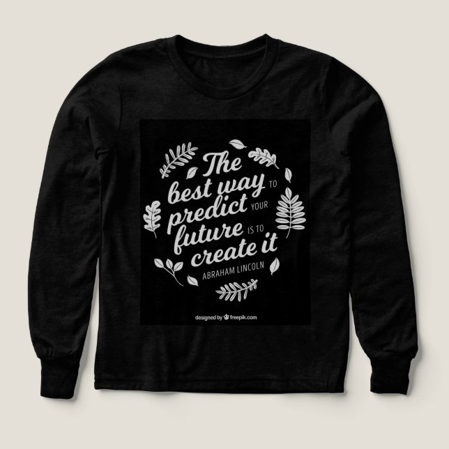 Girls Bella+Canvas Tri-blend-Långärmad Shirt på T Shirt (Design framsida)
