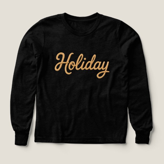 Girls Bella+Canvas Tri-blend Long Sleeve Shirt, So T Shirt (Design framsida)