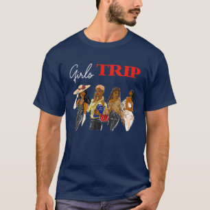 Girls Black Women Queen African American T Shirt