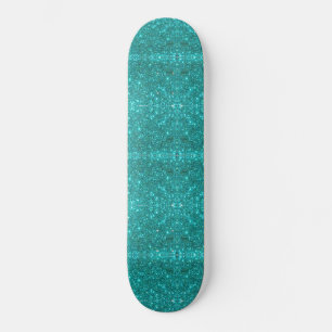 Girls Blue-Gnistra Mini Skateboard Bräda 18,5 Cm