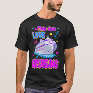 Girls Borta Frakt Vacation för marschflygning (Cru T Shirt