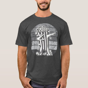 Girls Boys Popcorn Movie NIght, dabbing Popcorn Lo T Shirt