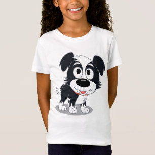 Girls Bra Jersey Hund T-Shirt