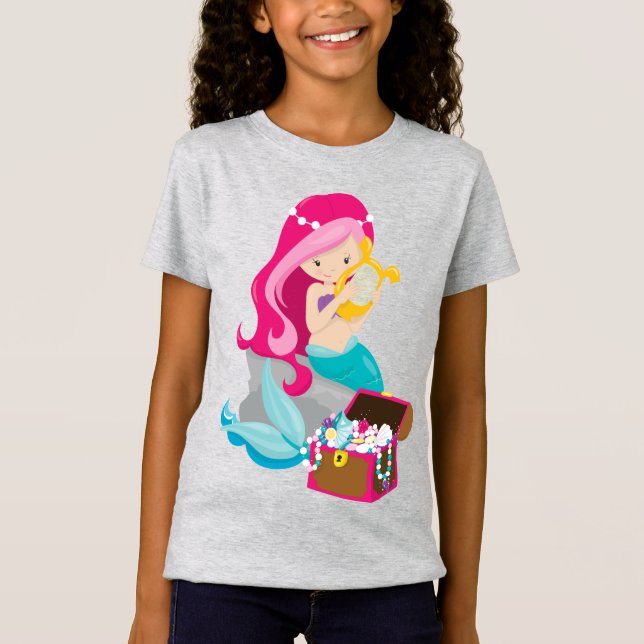 Girls Bra Jersey T-Shirt (Framsida)