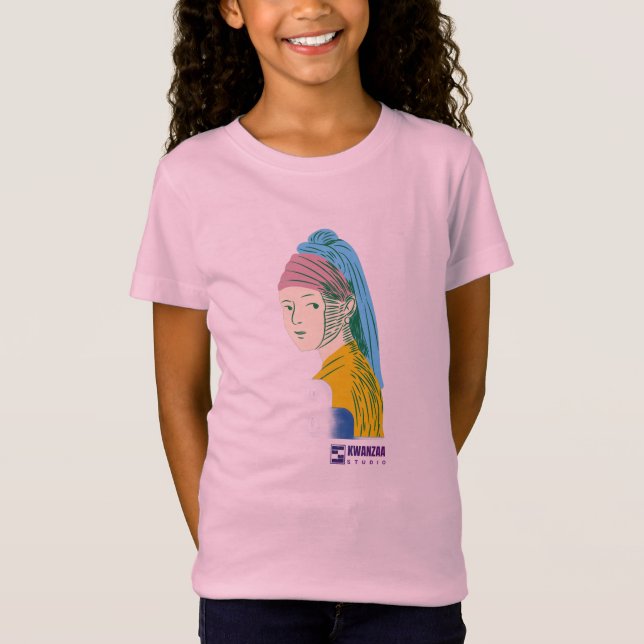 Girls Bra Jersey T-Shirt (Framsida)