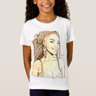 Girls Bra Jersey T-Shirt