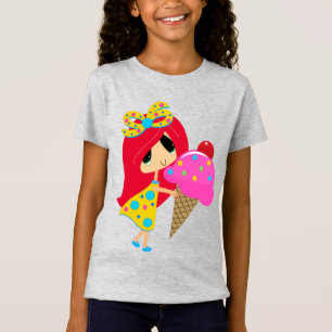 Girls Bra Jersey T-Shirt