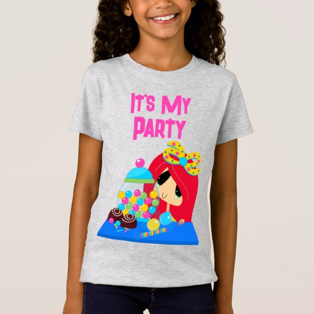 Girls Bra Jersey T-Shirt (Framsida)