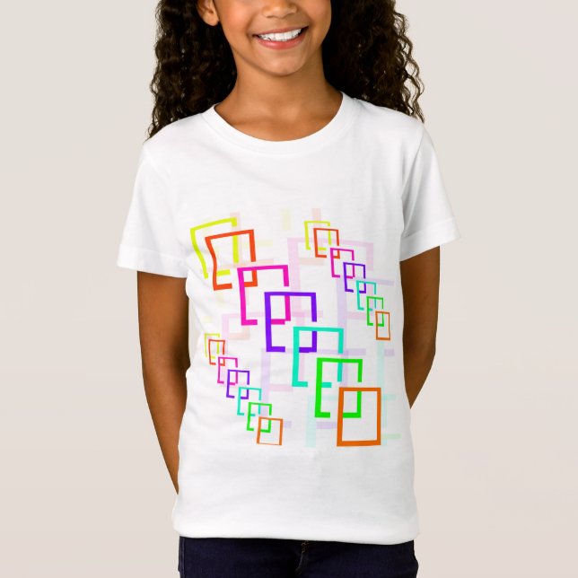 Girls Bra Jersey T-Shirt (Framsida)