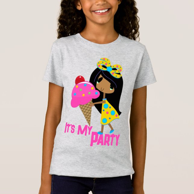 Girls Bra Jersey T-Shirt (Framsida)