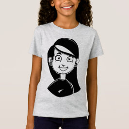 Girls Bra Jersey T-Shirt