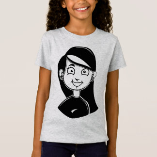 Girls Bra Jersey T-Shirt