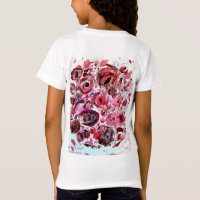 Girls Bra Jersey T-Shirt Passionred