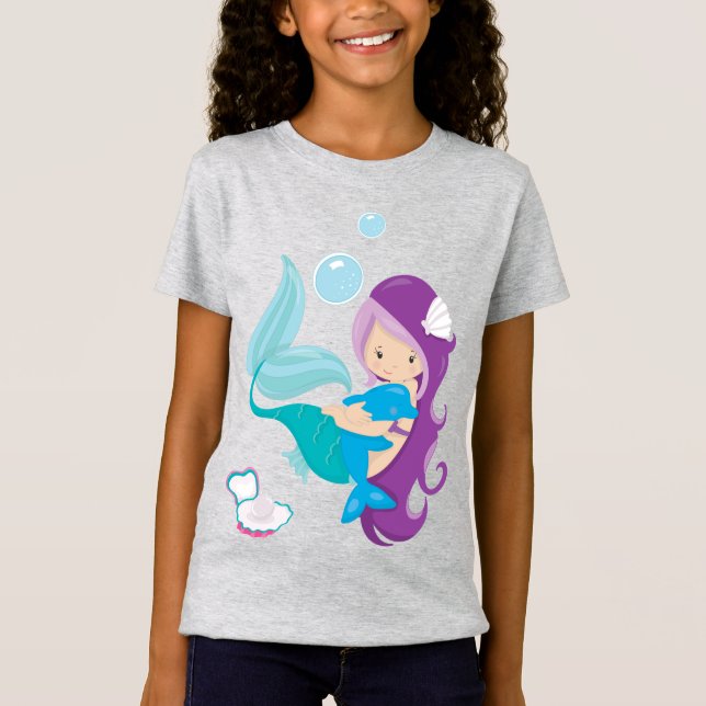 Girls Bra T-Shirt (Framsida)