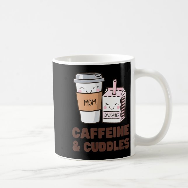 Girls Caffeine &amp; Cuddles Twinning Coffee Juice Kaffemugg (Höger)