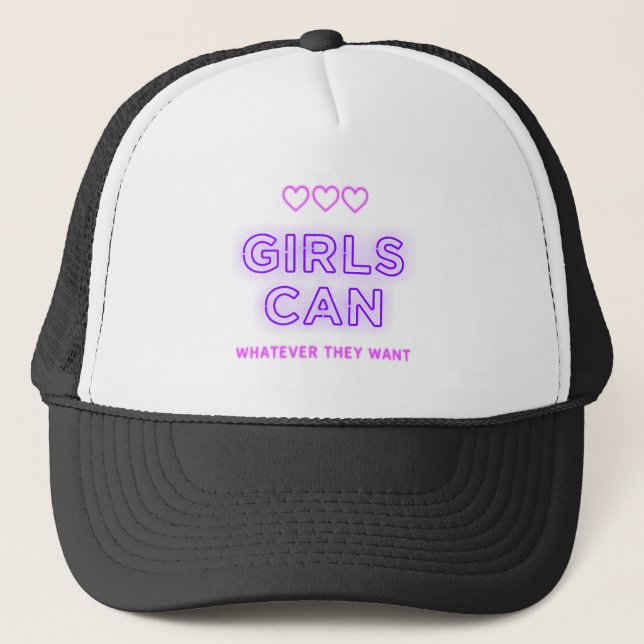 Girls can – Whatever they want Keps (Framsida)