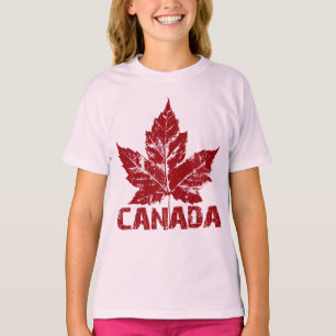 Girl's Canada Sweatshirt Barn Souvenir Shirts Tee Shirt