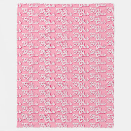 Girls Club Fleecefilt