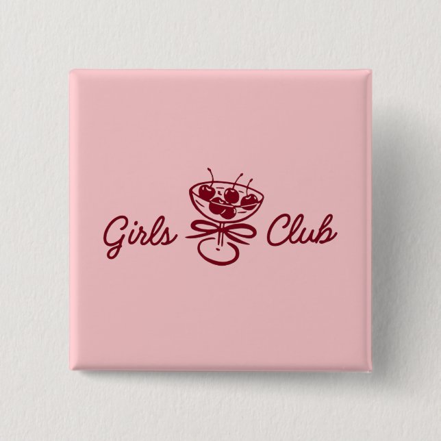 Girls Club Knapp (Framsida)