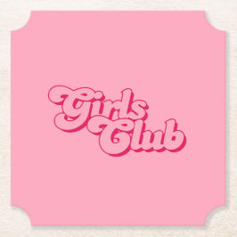 Girls Club Underlägg Papper