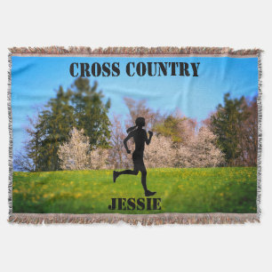 Girls Crossa country rinnande vridsvevett Filt