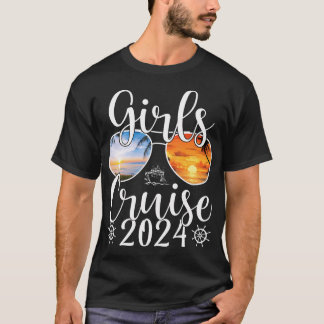 Girls Cruise 2024 Girls Cruise Resa 2024 Vacation T Shirt