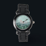 Girls Cute Blue under Sea Ocean Seal Armbandsur<br><div class="desc">De här söta barnen har en havsförseglingsillustration med fisk,  sjögräs och en blå havsvågbakgrund. Det finns också utrymme på bevakningen för att lägga till en egen anpassning: en namn i visuell typografi. Perfekten under havets gåva till barn- eller sjöentusiaster,  underbar för ditt barns första klocka.</div>