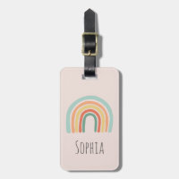 Girls Cute Minimalist Boho Rainbow