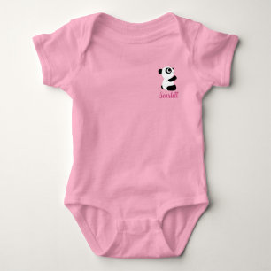 Girls Cute Panda T Shirt