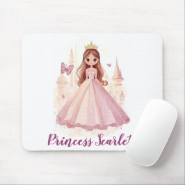 Girls Cute Princess Gnistra Personlig Musmatta