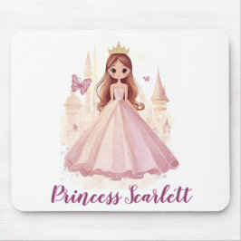 Girls Cute Princess Gnistra Personlig Musmatta