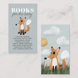 Girls Cute Woodland Fox Bokar för Baby Tilläggskort