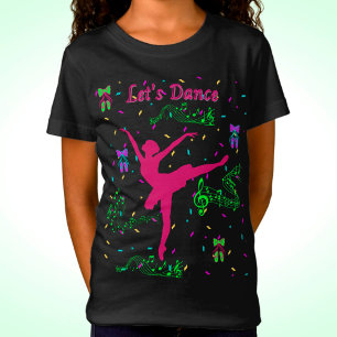 Girls Dance Musik noter T Shirt
