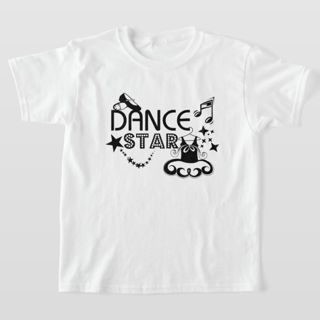 Girls Dance Star Tee (Laydown)