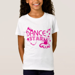 Girls Dance Star Tee Shirt
