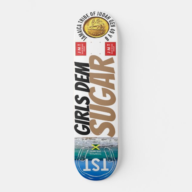 GIRLS DEM SUGAR SKATEBOARDS /JMT SKATEBOARDS (Framsida)