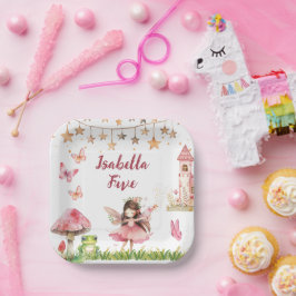 Girls Fairy Tale Castle Frog Mushroom Birthday