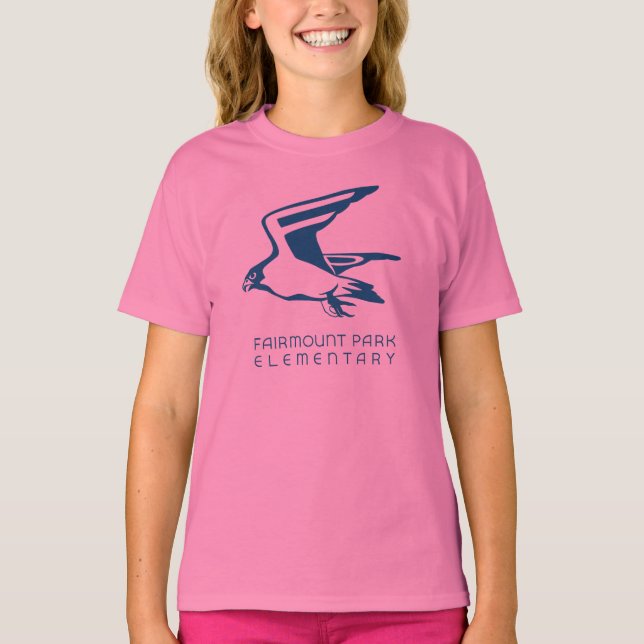 Girls Falcons T-Shirt (Framsida)
