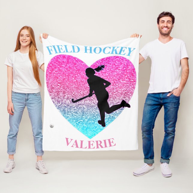 Girls Fält Hockey Fleece Blanket (På plats)
