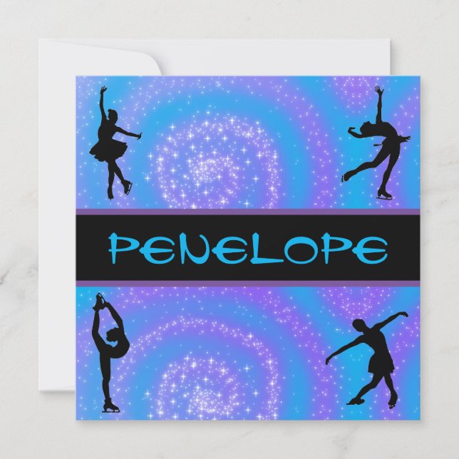 Girls Figur Skating Personlig (Framsida)