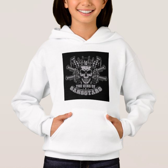Girls Gangstar Pullover Hoodie & Sweatshirts T Shirt (Framsida)