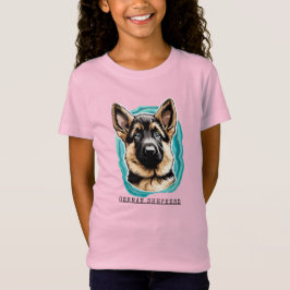 Girl's German Shepherd T-Shirt