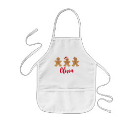 Girls Gingertea Trio Apron, Child Apron Barnförkläde
