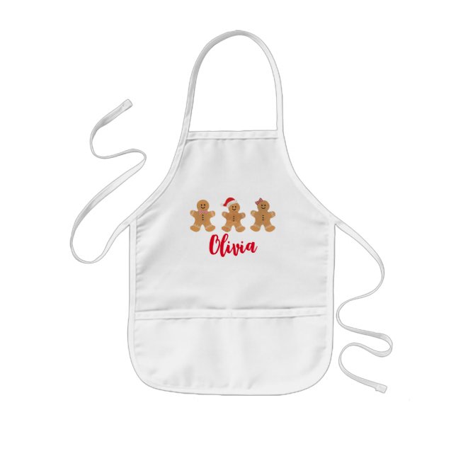 Girls Gingertea Trio Apron, Child Apron Barnförkläde (Framsidan)